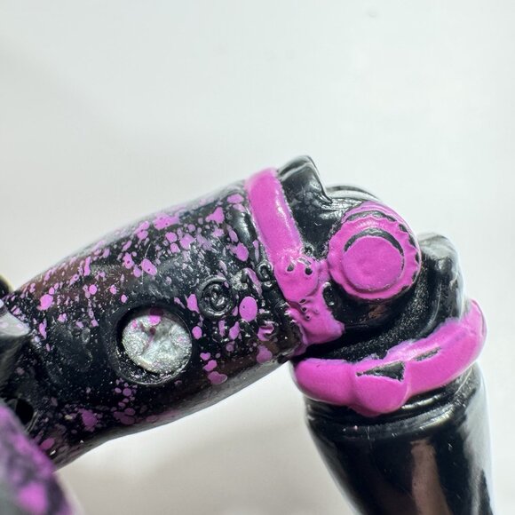 1993 GI Joe Ninja Banzai Action Figure 3.75"  Hasbro Hair Intact - Picture 6 of 6